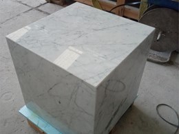 cubo marmol carrrara 