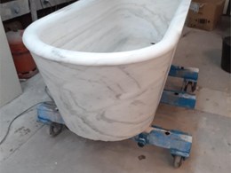 bañera maciza marmol