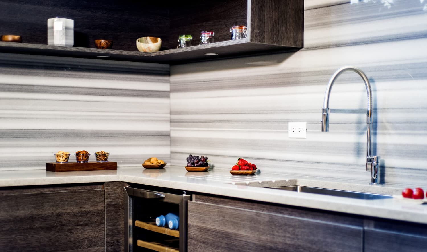 Trabajos en piedra, mármol, granito, Silestone, Coriam... En Santiago