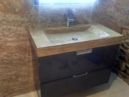 Lavabo travertino 